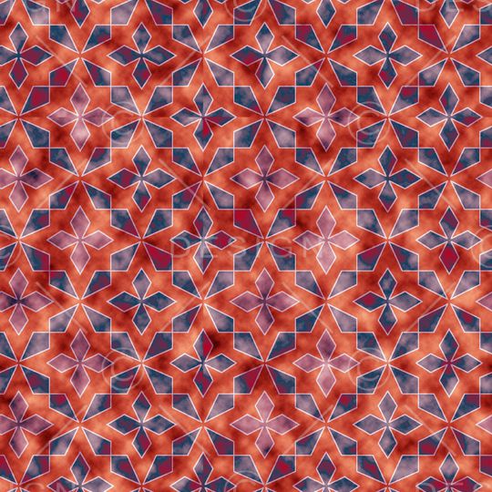 黑底花卉印花华亿平台图片