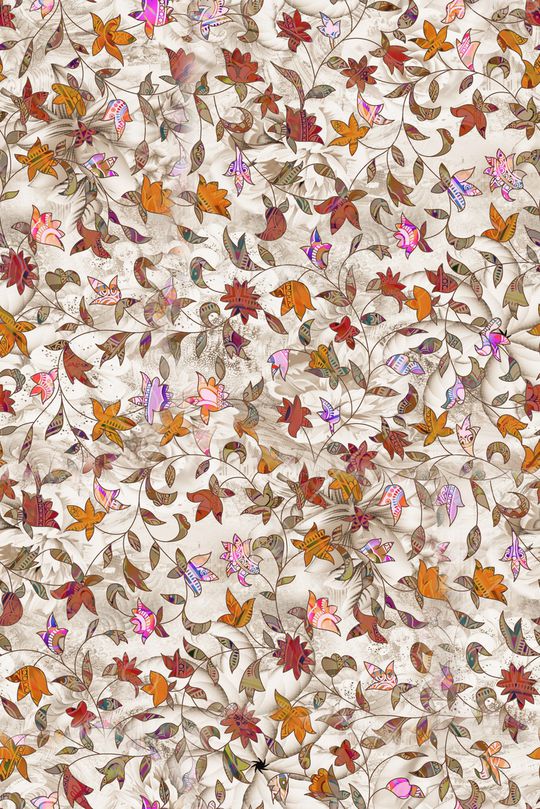 秋冬华亿平台印花华亿平台图片