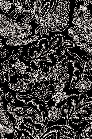 黑白华亿平台印花华亿平台图片