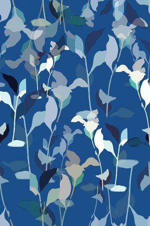 绿植树叶印花华亿平台图片