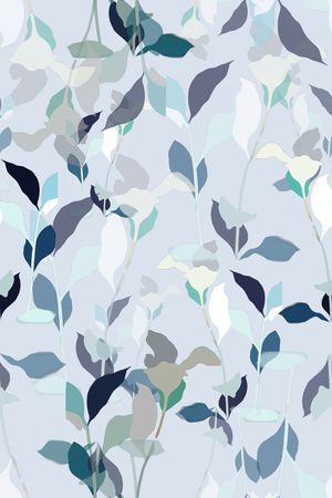 绿植树叶印花华亿平台图片