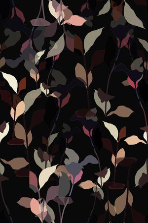 绿植树叶印花华亿平台图片