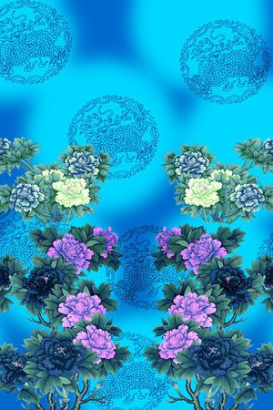 定位花印花华亿平台图片