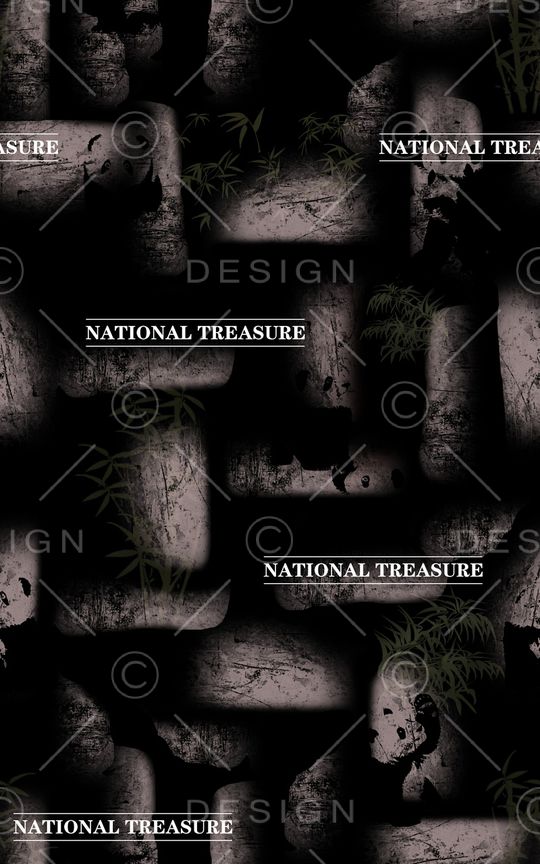 动物头印花华亿平台图片