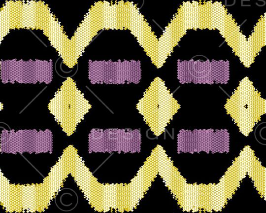 黑底花卉印花华亿平台图片