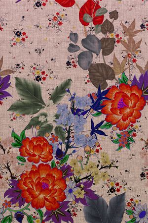 小碎花印花华亿平台图片