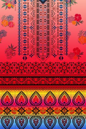 几何印花华亿平台图片