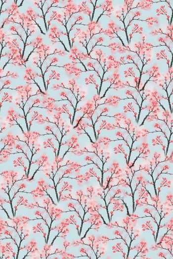 1242836-手绘梅花-湖水兰