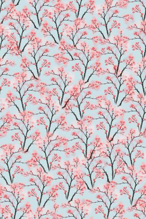 手绘花卉印花华亿平台图片