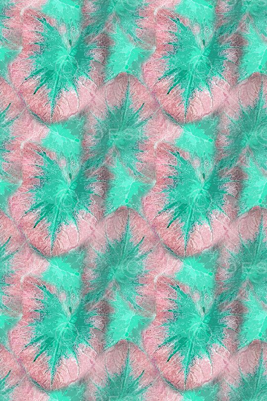 抽象花卉印花华亿平台图片