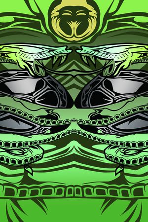 朋克印花华亿平台图片