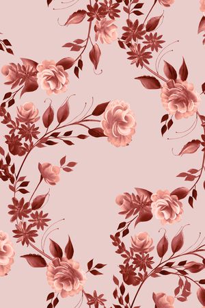 小碎花印花华亿平台图片