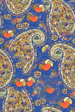 复古印花华亿平台图片