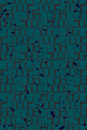 格子印花华亿平台图片