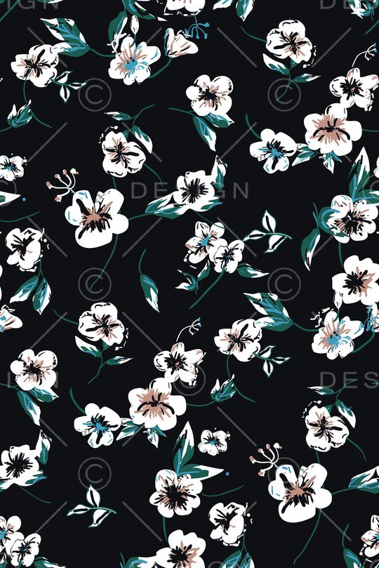 小碎花印花华亿平台图片