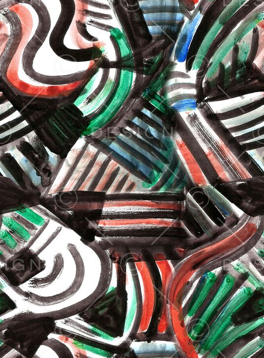 手绘大花印花华亿平台图片