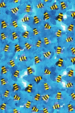 手绘大花印花华亿平台图片