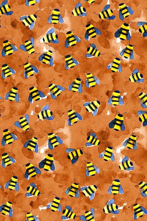 手绘大花印花华亿平台图片