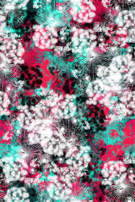 抽象男装印花华亿平台图片