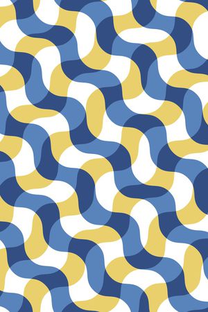 波浪纹印花华亿平台图片