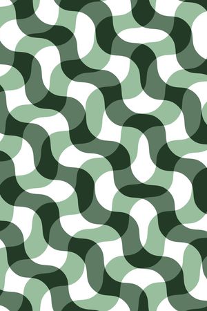 波浪纹印花华亿平台图片