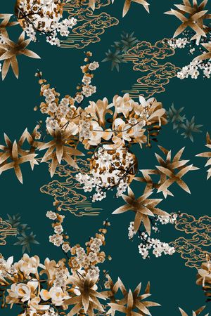 大牌风印花华亿平台图片