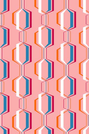 抽象印花华亿平台图片