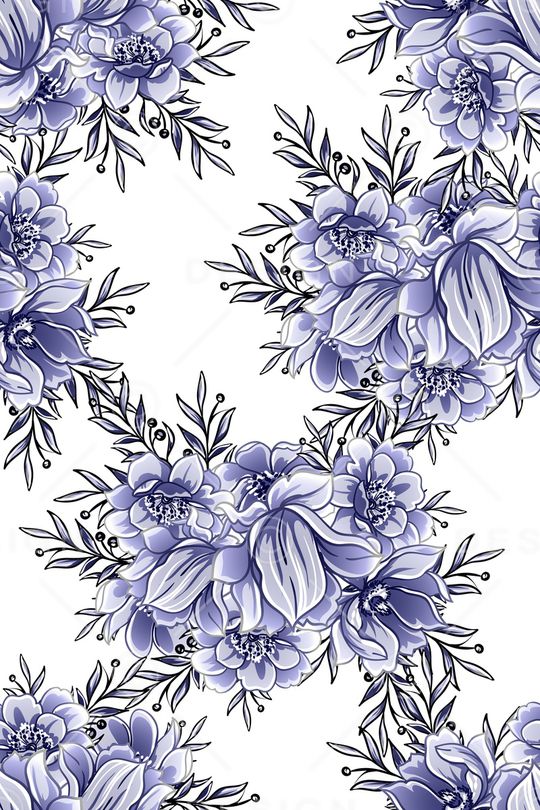 植物印花华亿平台图片