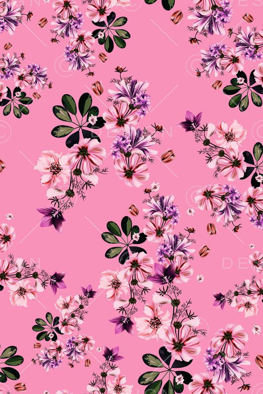 小碎花印花华亿平台图片