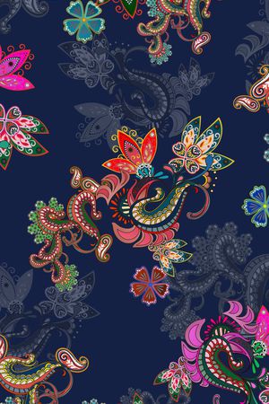 抽象印花华亿平台图片