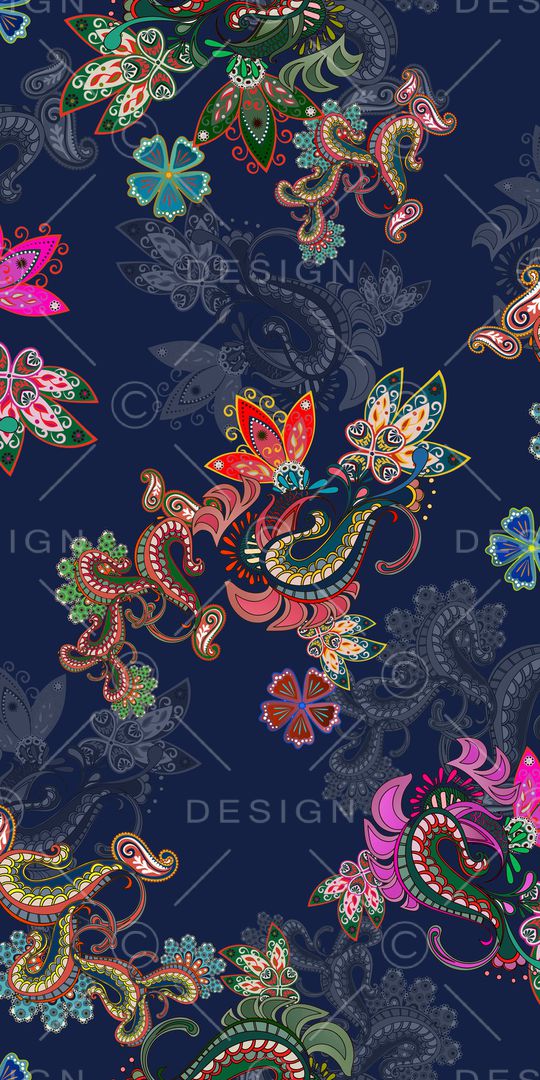 抽象印花华亿平台图片