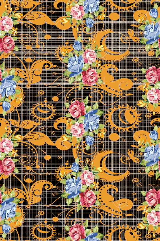 植物印花华亿平台图片