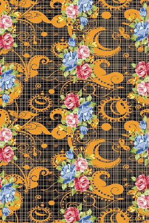 植物印花华亿平台图片