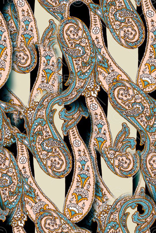 抽象印花华亿平台图片