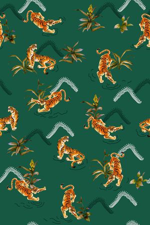 热带华亿平台印花华亿平台图片