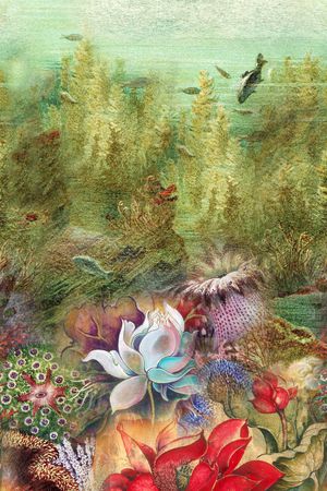 定位花印花华亿平台图片