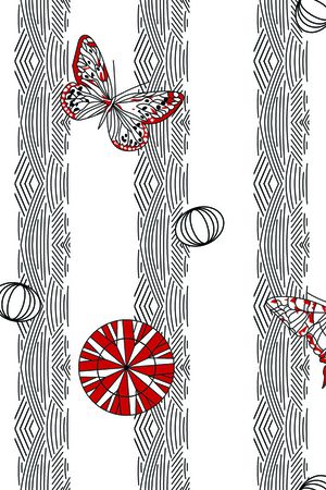 几何印花华亿平台图片