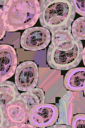 抽象印花华亿平台图片