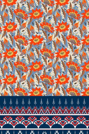 小碎花印花华亿平台图片