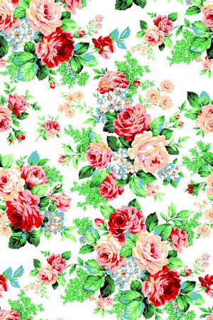 连衣裙印花华亿平台图片