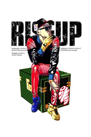 字母印花华亿平台图片