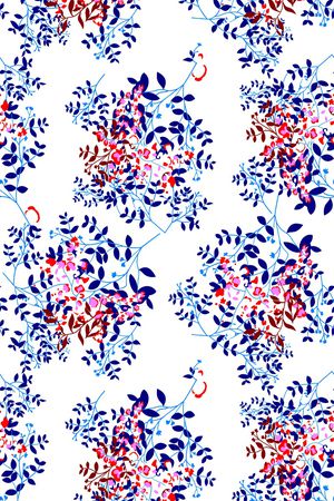 小碎花印花华亿平台图片