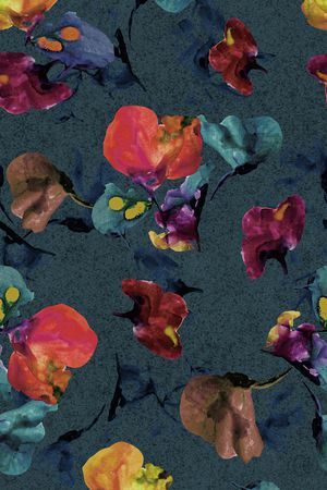 抽象印花华亿平台图片