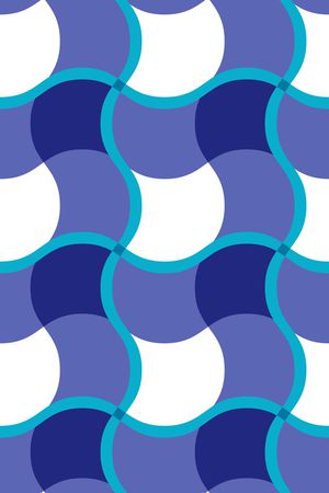 波浪纹印花华亿平台图片