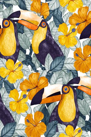 大嘴鸟印花华亿平台图片