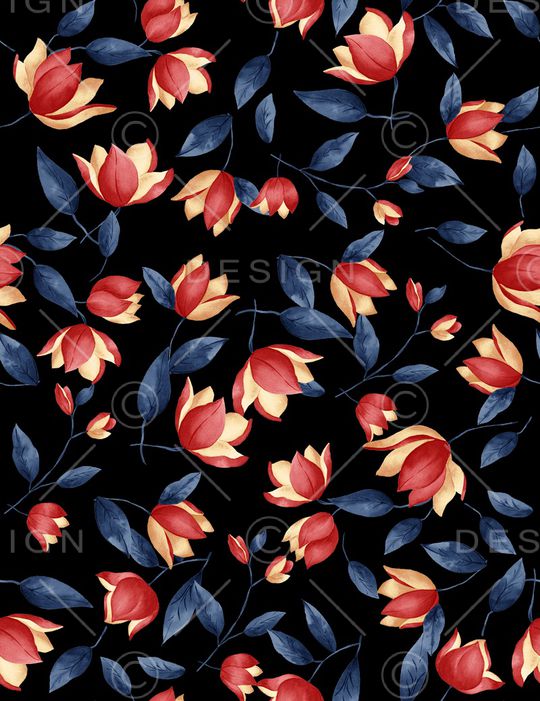 绿植树叶印花华亿平台图片