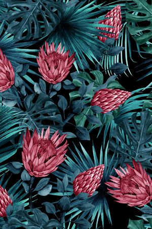 帝王花印花华亿平台图片