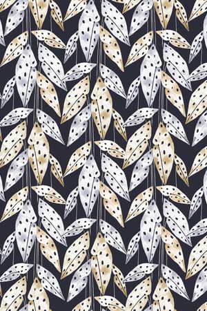 绿植树叶印花华亿平台图片