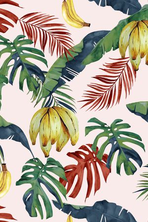 香蕉印花华亿平台图片