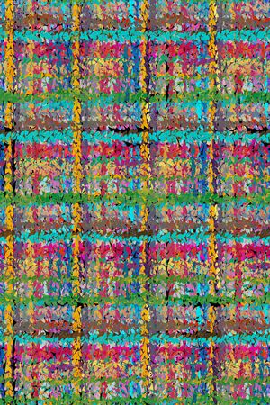 抽象男装印花华亿平台图片